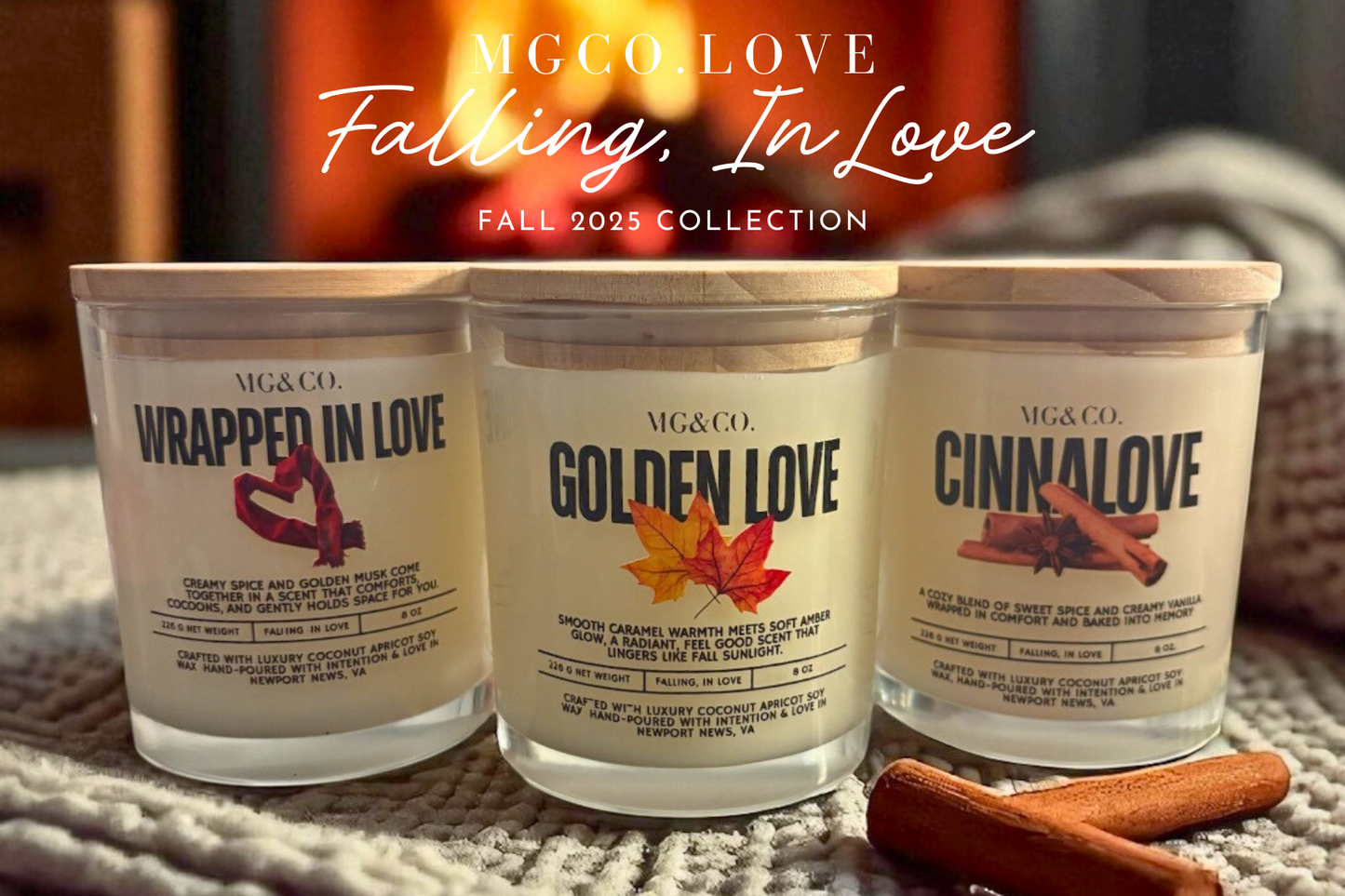 Falling, In Love Scented Trio