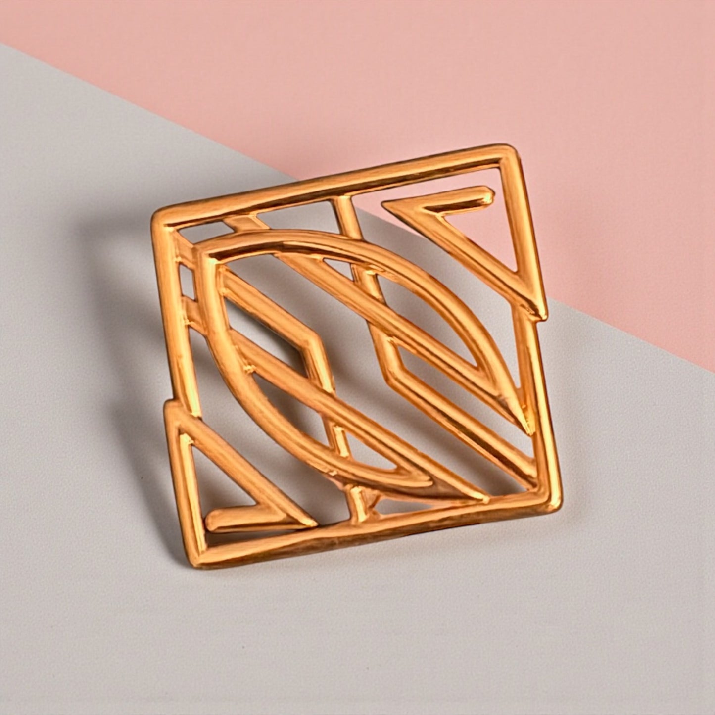 Vintage Gold Statement Brooch — EST. 1985 Collection