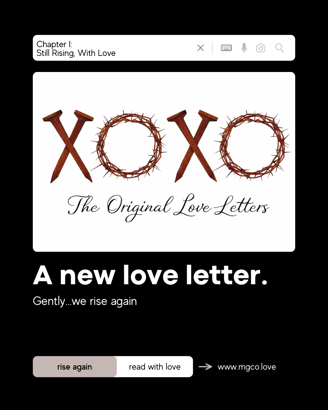 Chapter I: Still Rising, With Love