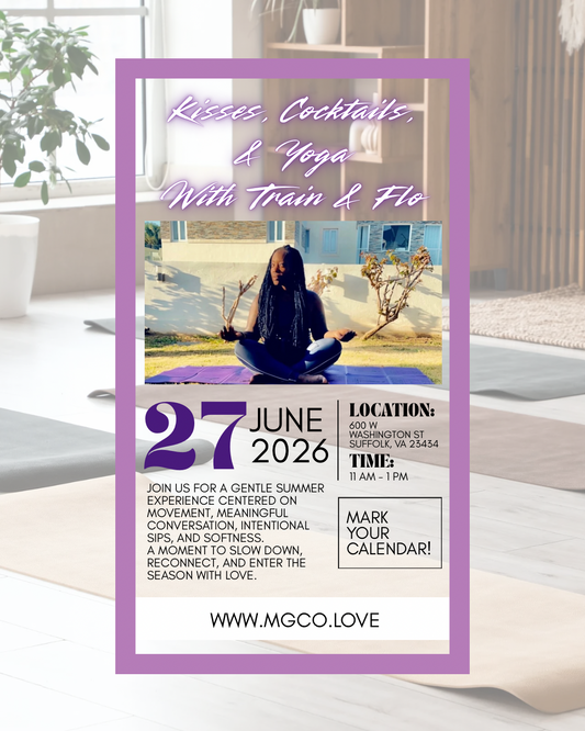 Kisses, Cocktails, & Yoga with Train & Flo