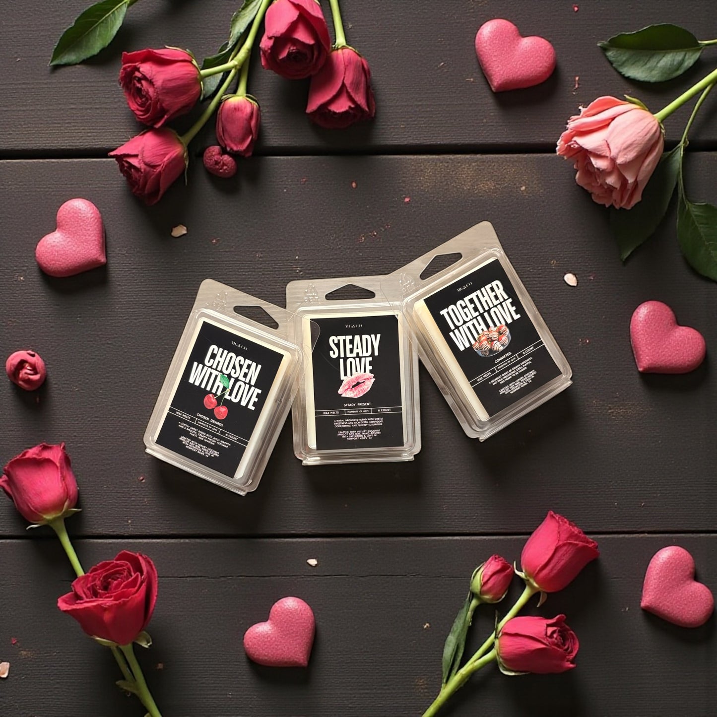 Moments of Love Wax Melt Trio